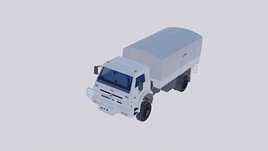 3D model worker 4x4