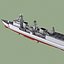 3d type 051c luzhou class model