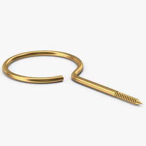 3D Gold Screw