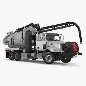 Peterbilt Sewer Cleaner Hydro Excavation Rigged