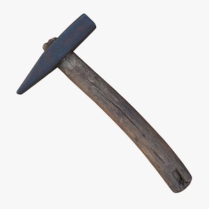 3D model Hammer PBR and NonPBR