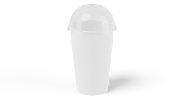 modelo 3d Smoothie Paper Cup - TurboSquid 1395319