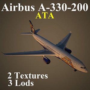 airbus ata 3d max