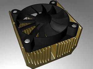 3d cooler model