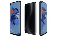 Huawei Nova 5i Black Low Poly
