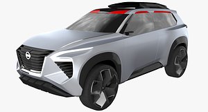 3D nissan xmotion model
