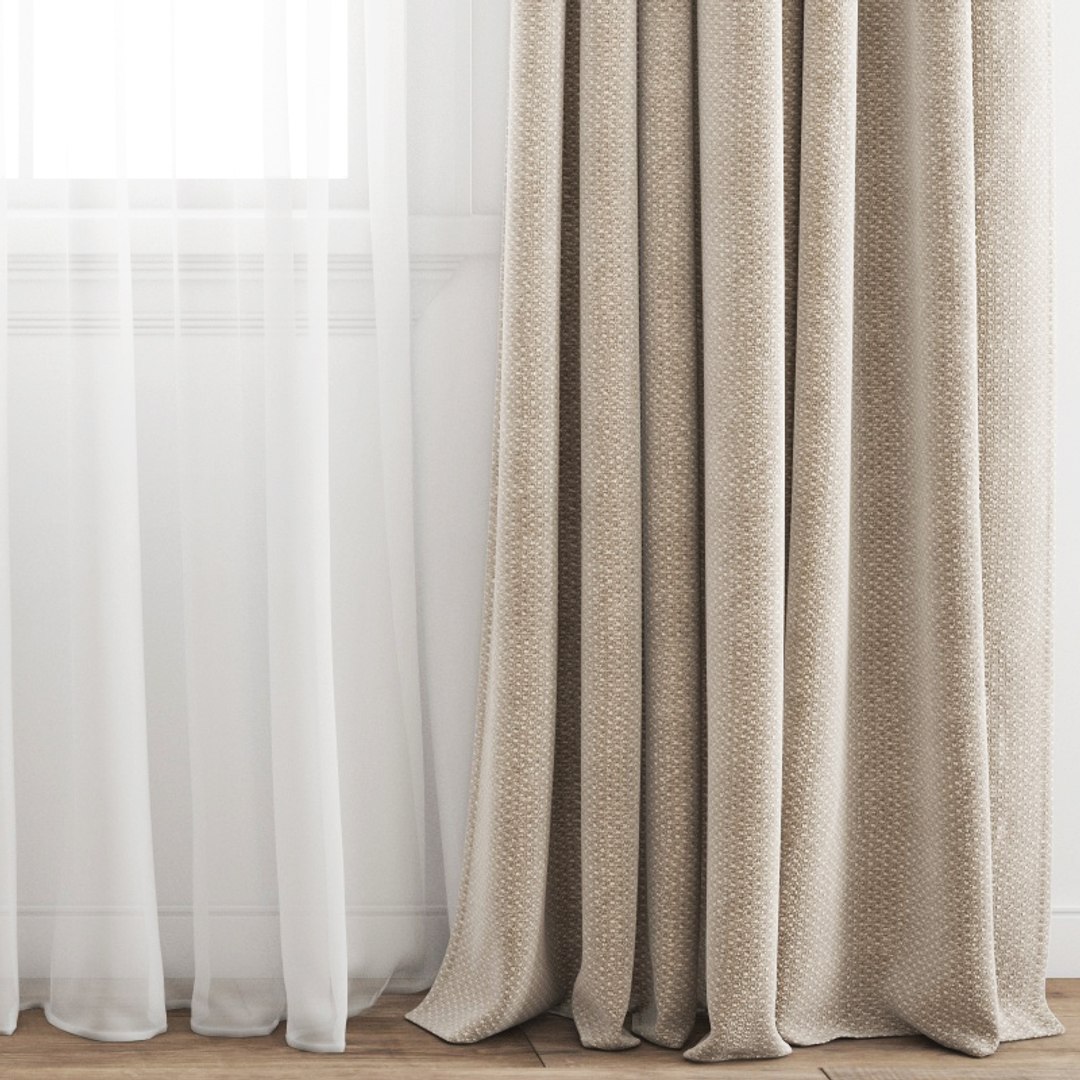 Curtain 330 3D Model - TurboSquid 1957730
