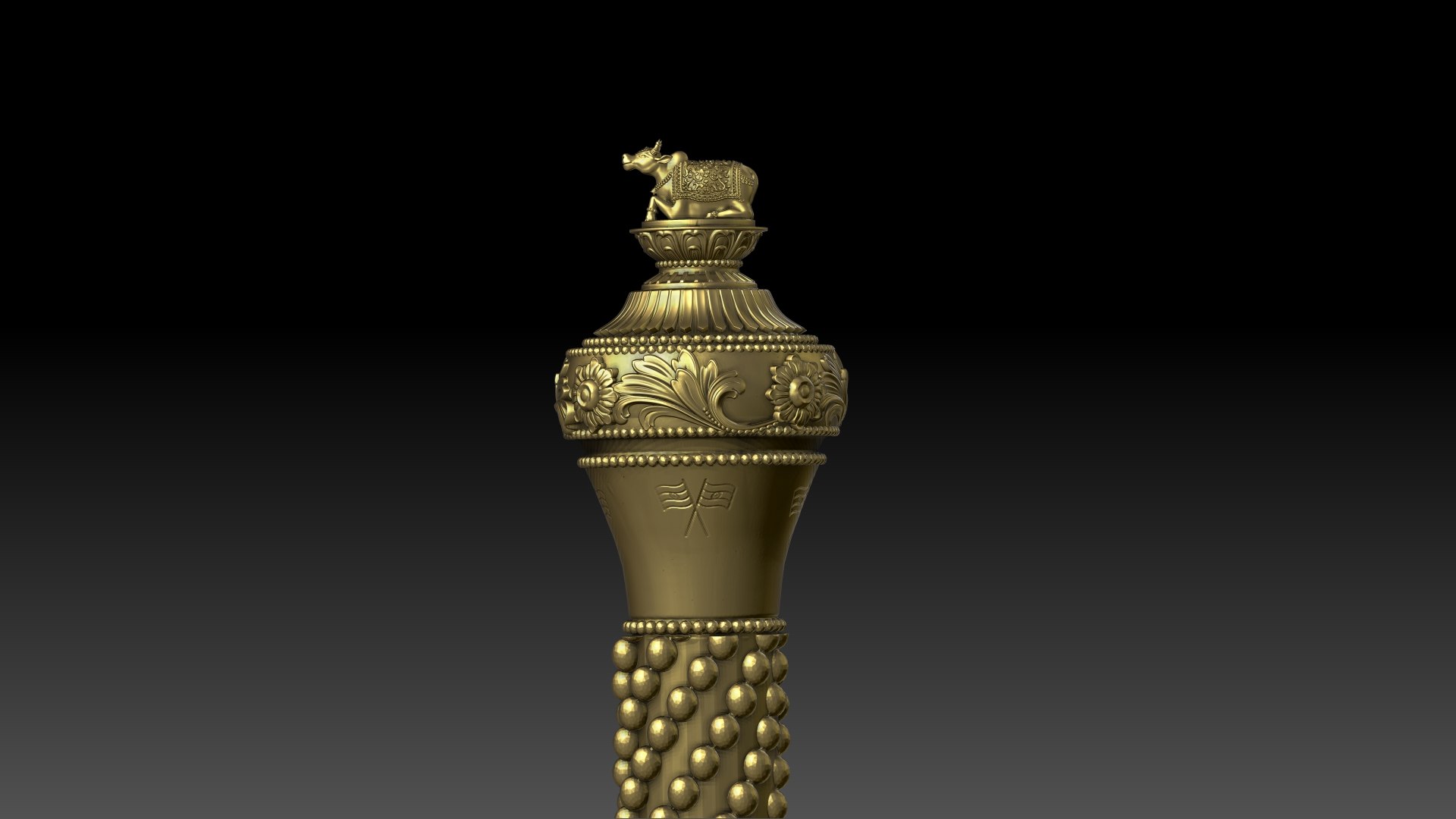 3D Sengal 3D model for 3D printing model https://p.turbosquid.com/ts-thumb/UZ/y2XfLK/oZ/sengol_5/jpg/1735104619/1920x1080/fit_q87/738ed4fe0e7386753a354e54f8c857267dd06de3/sengol_5.jpg