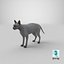 Sphynx Cat Solid Color Black