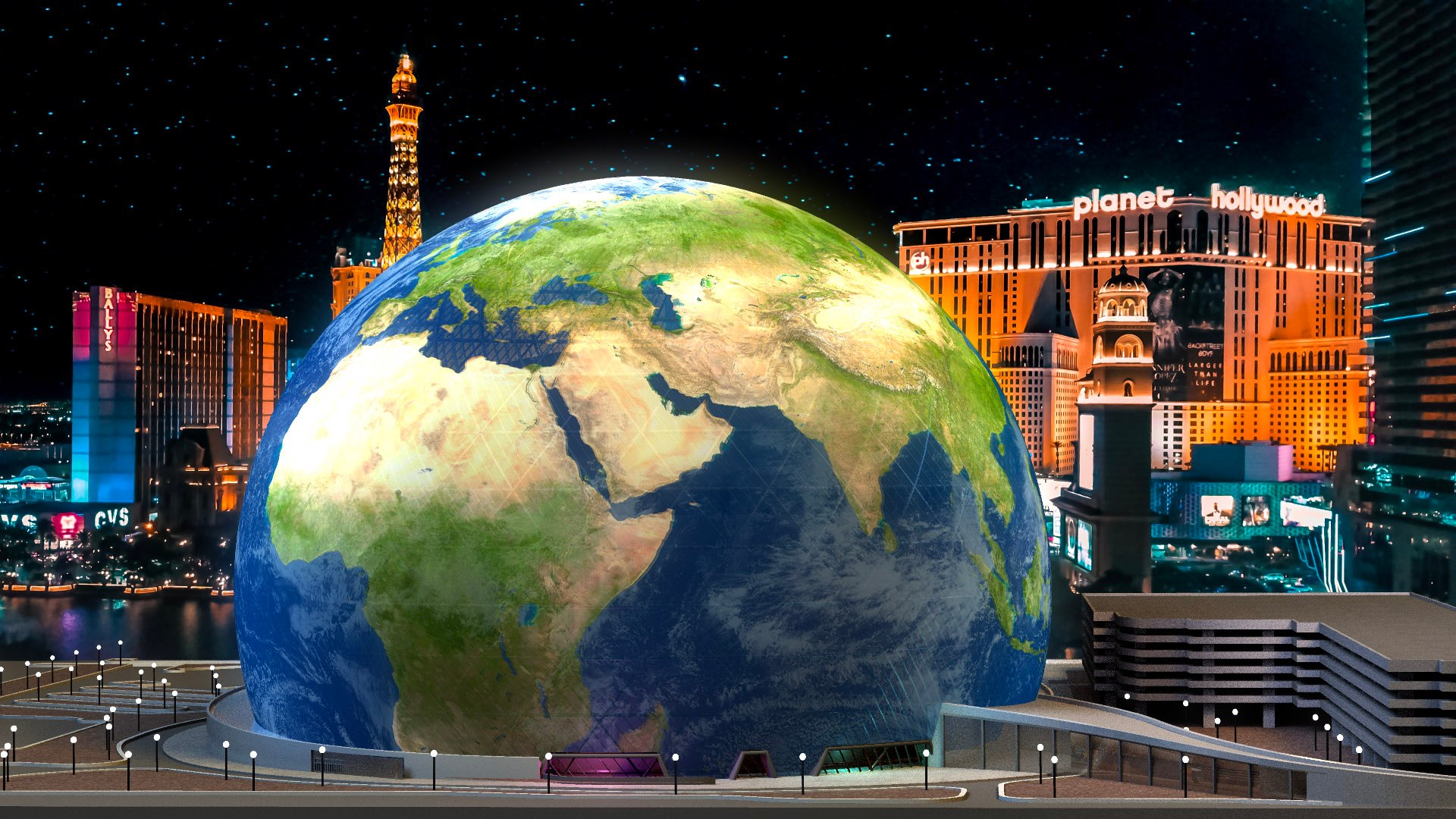 Sphere Of Las Vegas With Cutaway 3D - TurboSquid 2215948