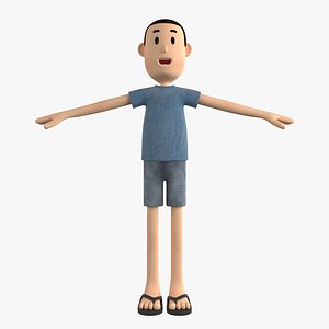 Cartoon Character Man