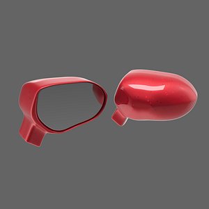 Sports Car Side Mirror 2 3D model