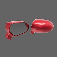 Sports Car Side Mirror 2