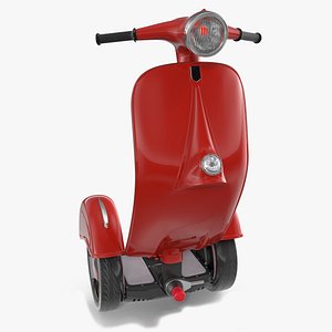 Standup Scooter Rigged