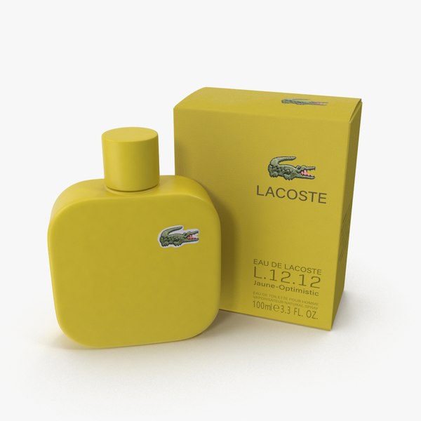 3D Lacoste L 12 12 Jaune-Optimistic