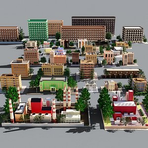 Buildings Collection 35 3D