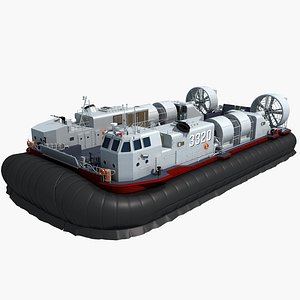 Chinese Type 726 LCAC 3D