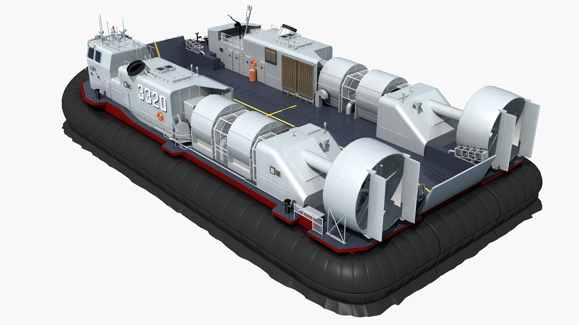 Chinese Type 726 LCAC 3D - TurboSquid 2255508