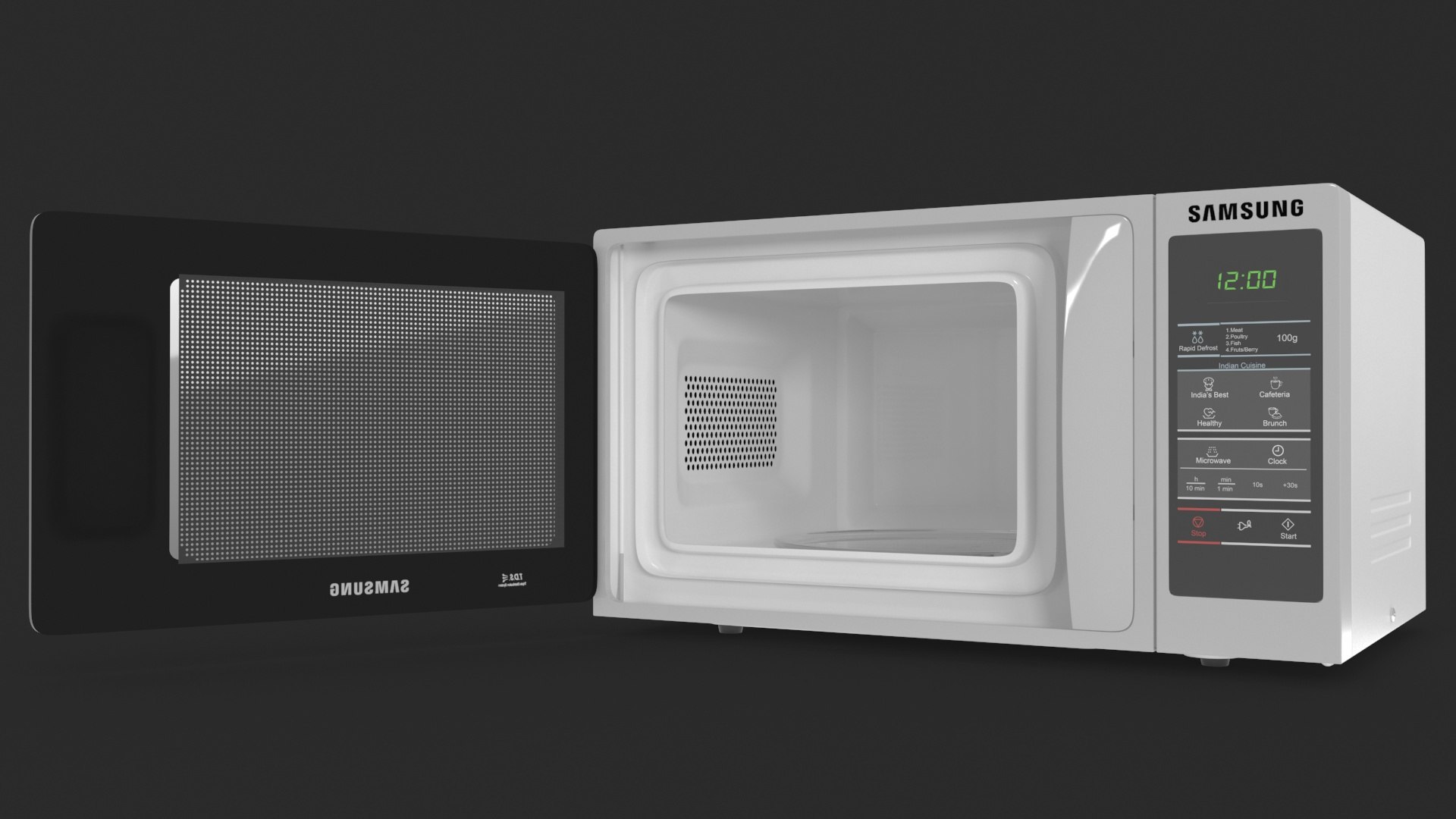 Samsung Microwave Oven 3D model https://p.turbosquid.com/ts-thumb/Ua/DyJsTP/8x/samsungmicrowaveovenc4dmodel013/jpg/1711278762/1920x1080/fit_q87/3e8979aa107607647e6d480fd819841e85ebb39b/samsungmicrowaveovenc4dmodel013.jpg