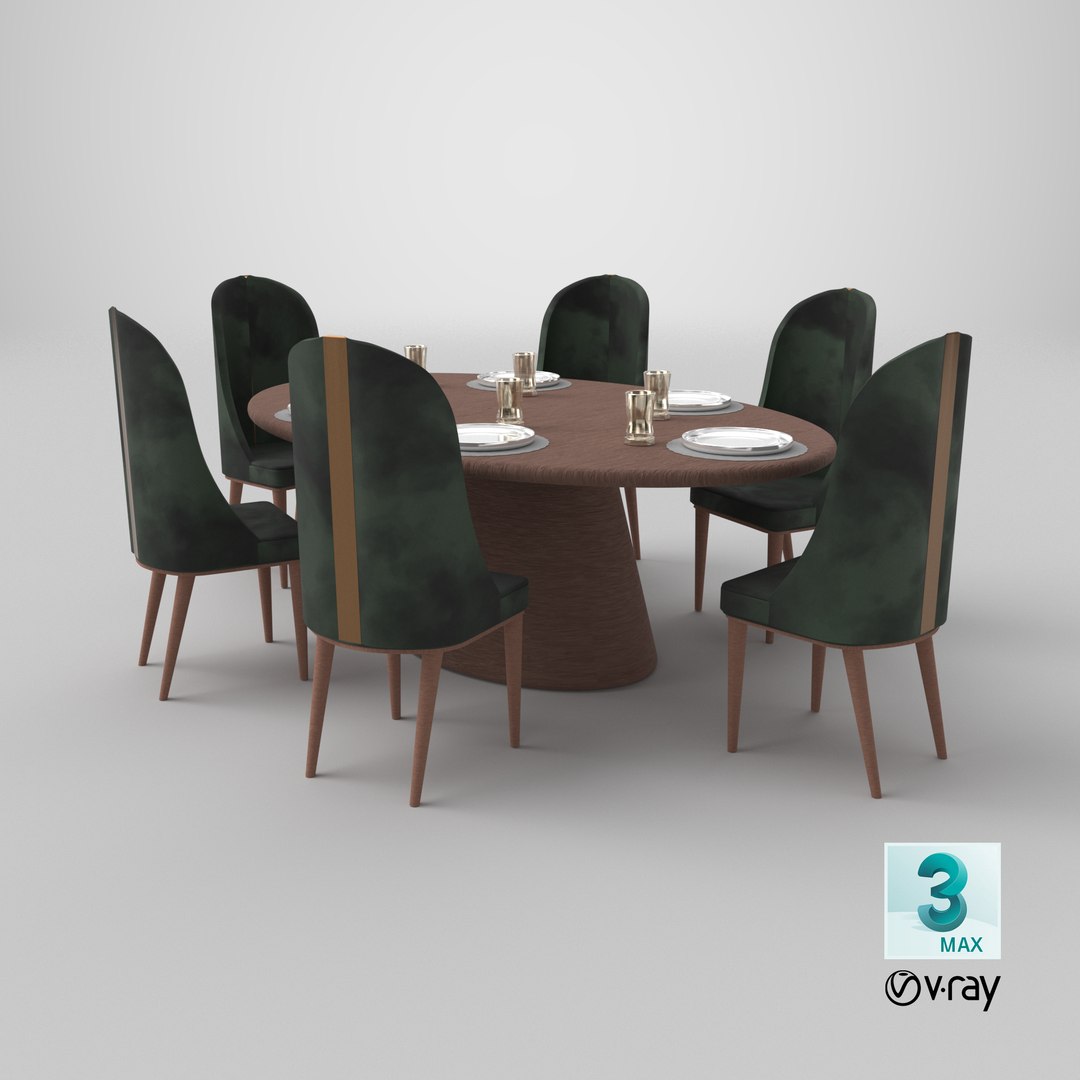 Separable Emerald Chairs Heritage Dinning Table Minimal Dinner Set 3D https://p.turbosquid.com/ts-thumb/Ua/E4nOxu/V8/stemcell_max_vray_render/png/1789391393/1920x1080/fit_q87/631fff3b070e34b5ddafbc7569ed7559edcefe88/stemcell_max_vray_render.jpg