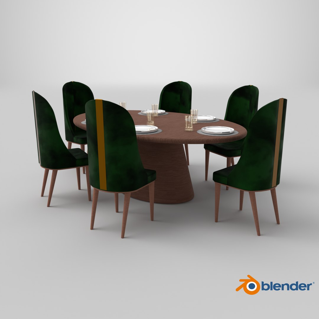 Separable Emerald Chairs Heritage Dinning Table Minimal Dinner Set 3D https://p.turbosquid.com/ts-thumb/Ua/E4nOxu/VI/stemcell_blender_cycles_render/png/1789391384/1920x1080/fit_q87/eb24aec4f014c8764c07a4886c1845cc8a8079fa/stemcell_blender_cycles_render.jpg