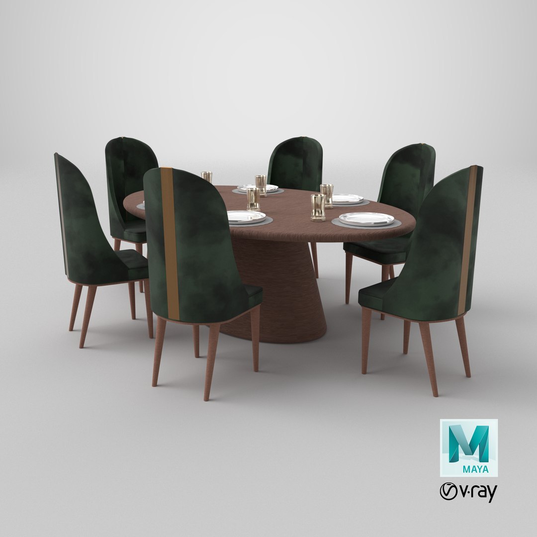 Separable Emerald Chairs Heritage Dinning Table Minimal Dinner Set 3D https://p.turbosquid.com/ts-thumb/Ua/E4nOxu/ww/stemcell_maya_vray_render/png/1789391388/1920x1080/fit_q87/d3d8a74231894969c943b33bde401d42211931ed/stemcell_maya_vray_render.jpg