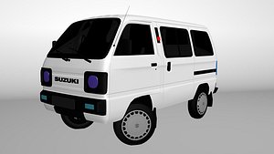 3D model Minivan Suzuki