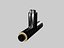 Fittings for insulated pipes