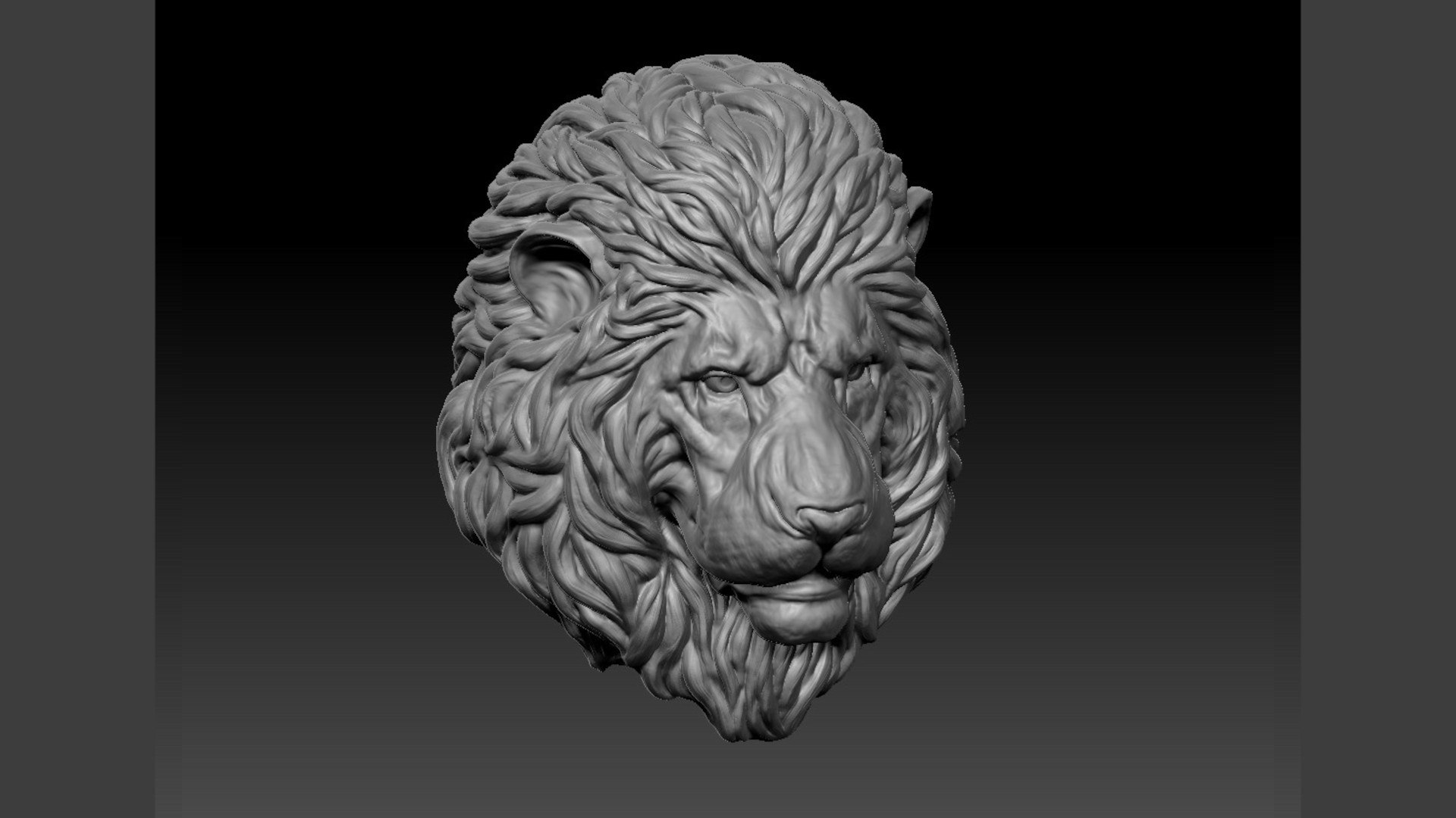 Lion Head 3D Model - TurboSquid 1956991