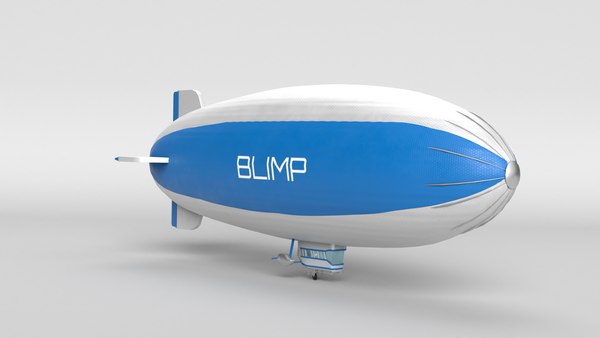 3D Модель Дирижабль 1 - TurboSquid 1689348