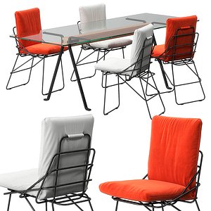 Sof sof chair Frate table