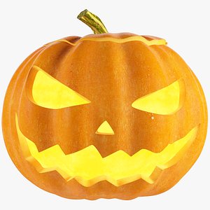 Halloween Pumpkin V2 3D model