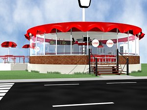 3ds fast food station