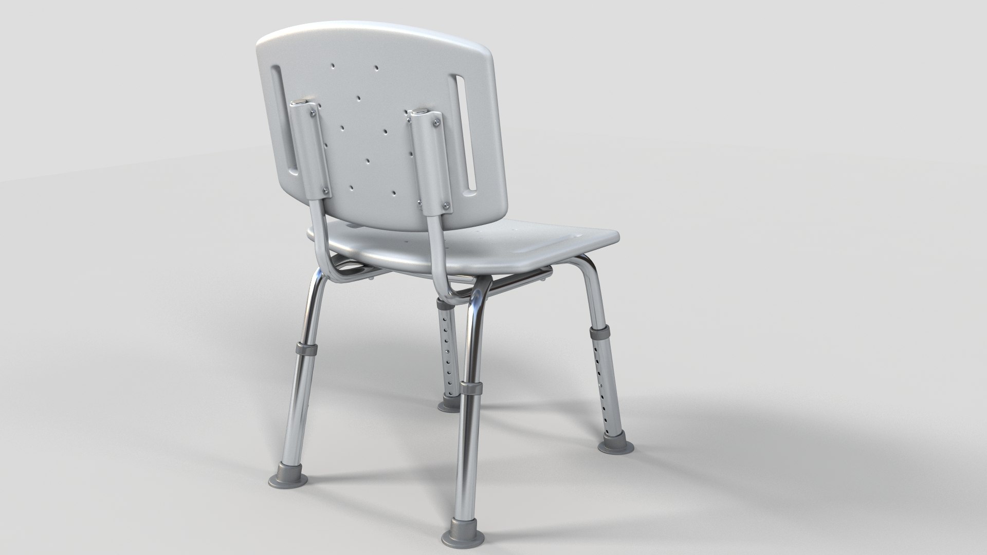 Hospital Shower Chair 3D Model TurboSquid 1531240
