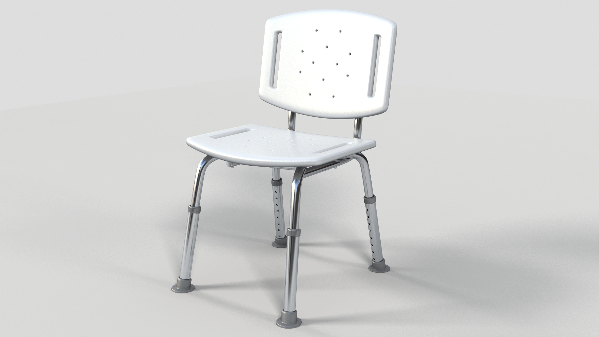 Hospital Shower Chair 3D Model TurboSquid 1531240