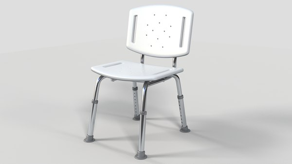 Hospital shower chair 3D model TurboSquid 1531240