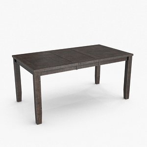 Extension Solid Pine Counter Height Table