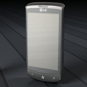 lg e 900 smartphone 3d c4d