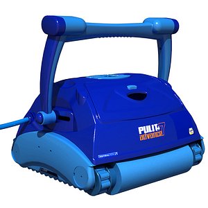 3D pool cleaning robot model