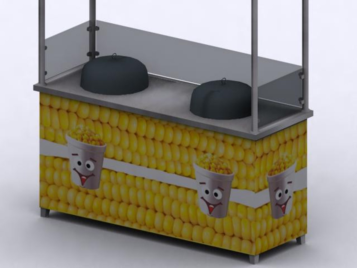 3d Max Corn Stand
