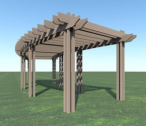3ds pergola