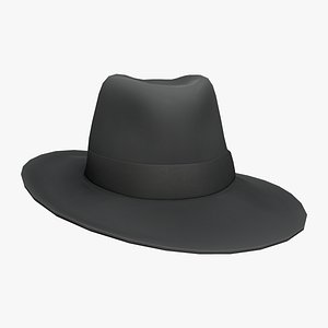 Cool Black Fedora Hat