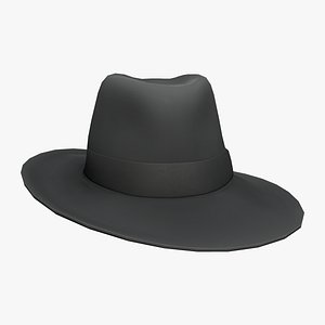 Cool Black Fedora Hat