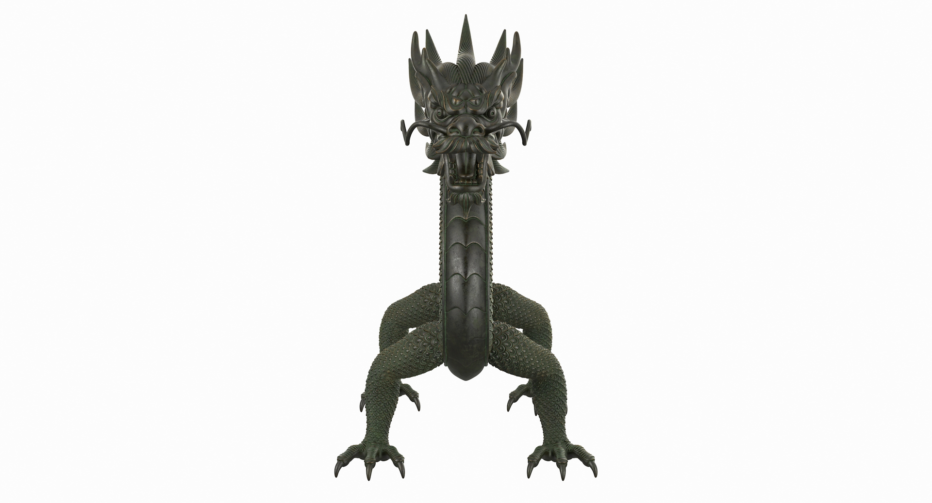 3D Model Chinese Dragon Rig Clr - TurboSquid 1408257