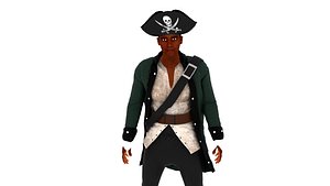 3D model Pirate Male