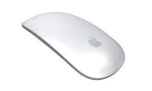 Apple Magic Mouse Silver 3D model