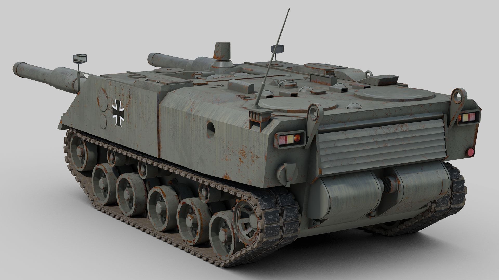 VT Tank Prototype 3D Model - TurboSquid 2042301