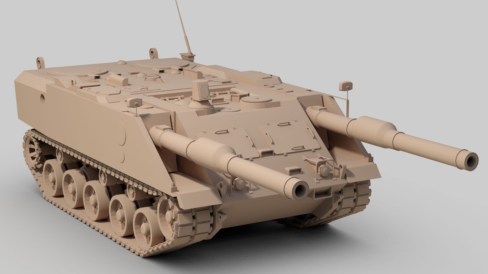 VT Tank Prototype 3D Model - TurboSquid 2042301