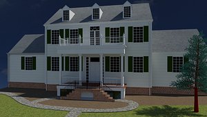 free max mode house facade