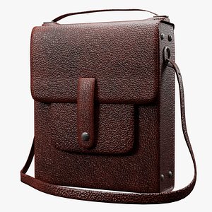 Leather Bag 3D model